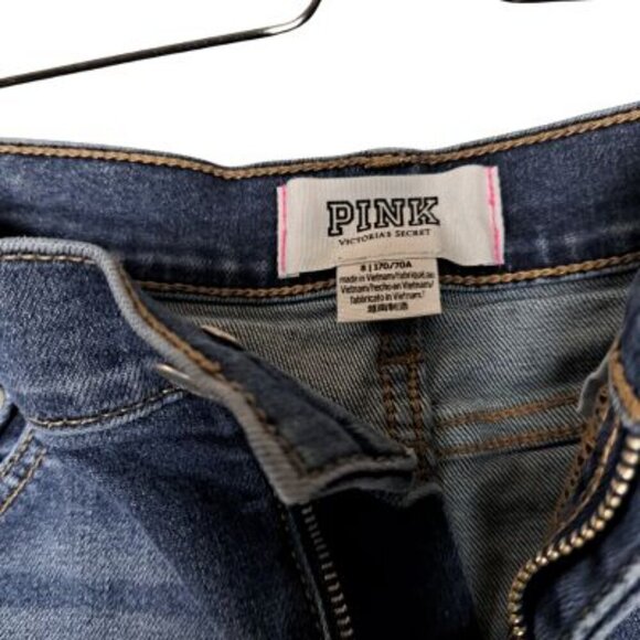 Victoria's Secret PINK High Rise Denim Jean Shorts - Picture 5 of 7